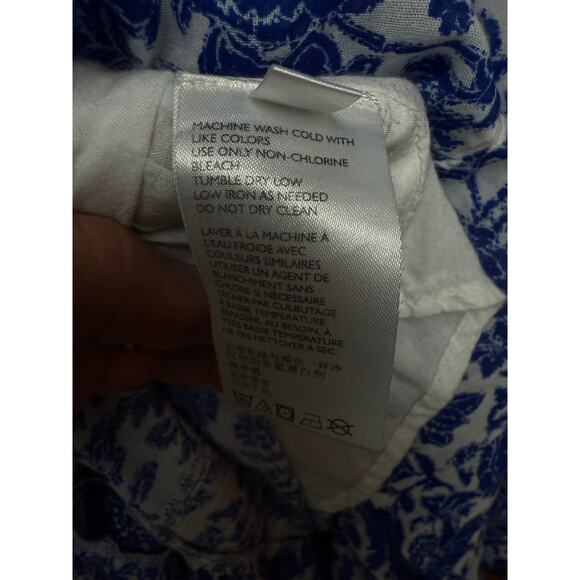 Free People Kikas Printed Maxi Dress in Floral Blue Combo Sz. XS - Picture 7 of 8